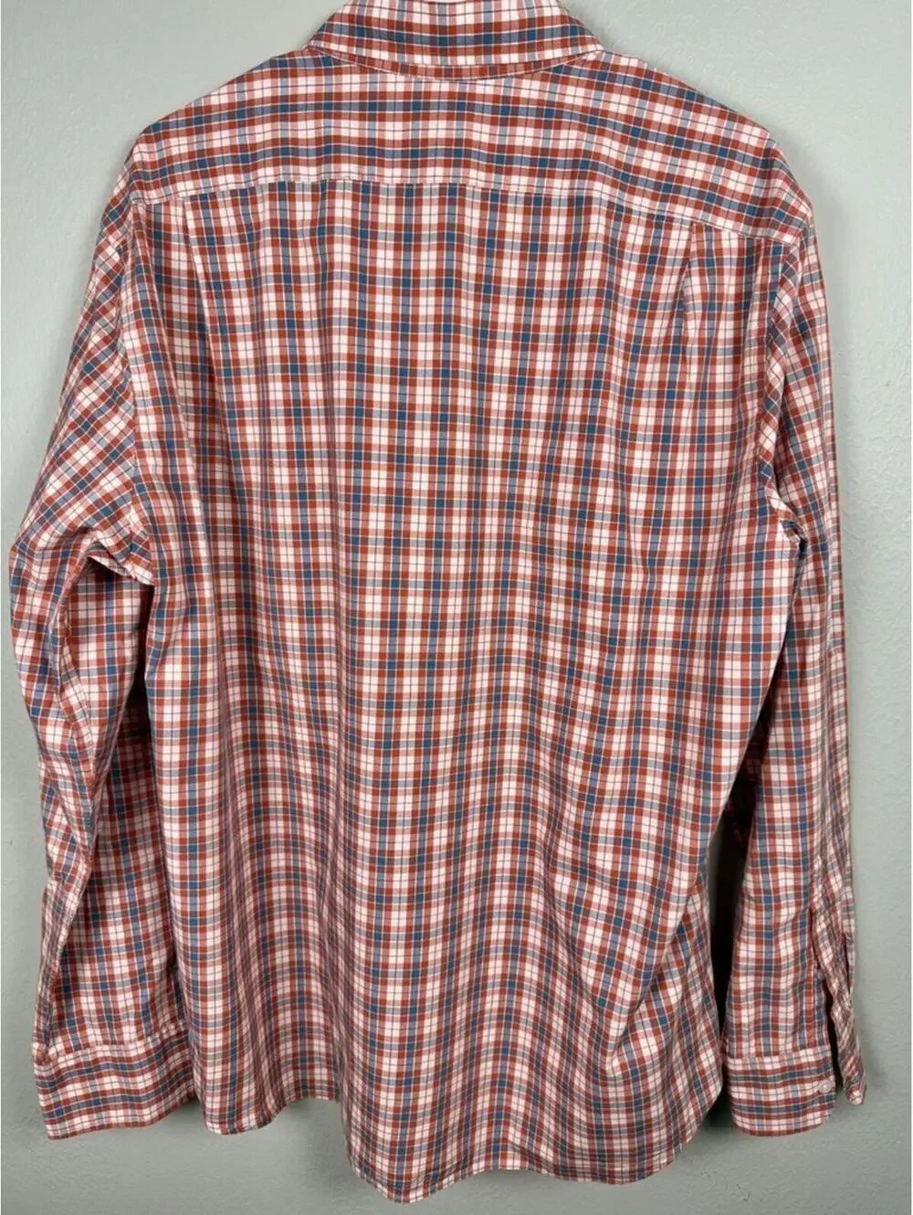 J.Crew Shirt Mens XL Plaid Classic Fit Flex Washed Button Down Causal